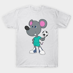 Mouse Soccer player Soccer T-Shirt